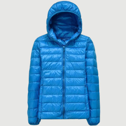 Women’s Lightweight Padded Winter Jacket with Hood