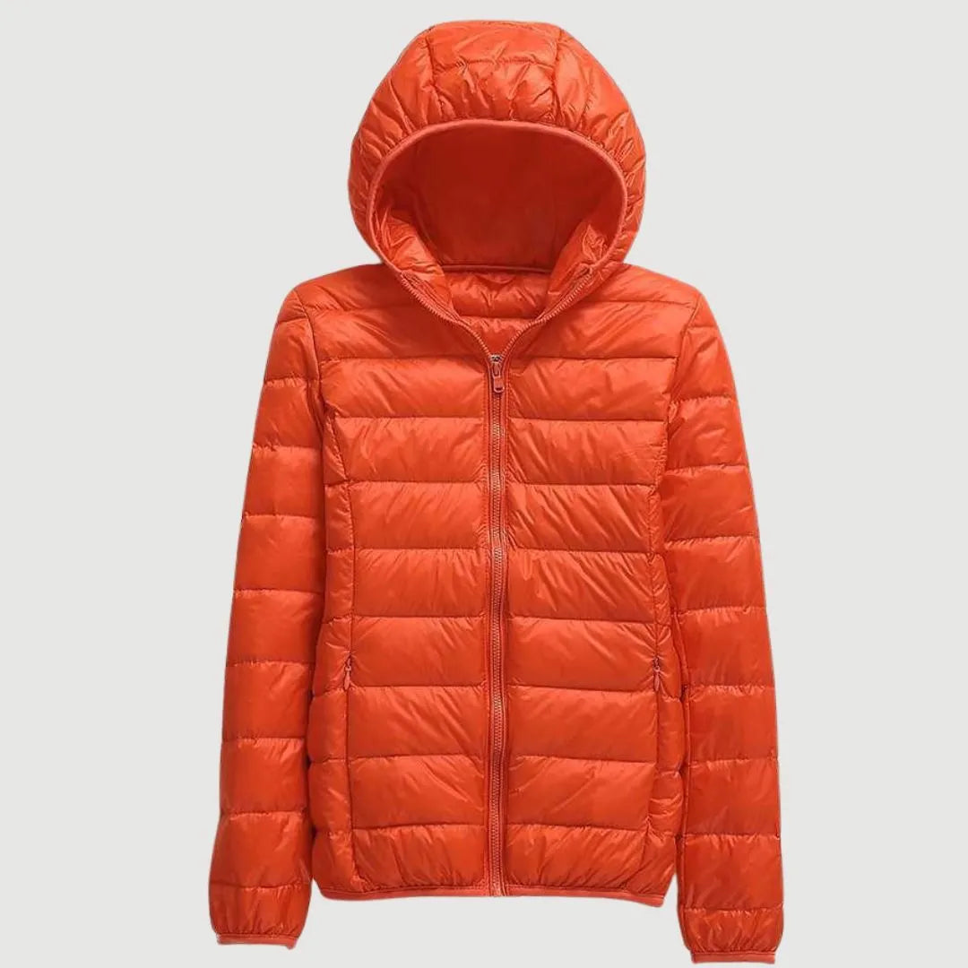 Women’s Lightweight Padded Winter Jacket with Hood