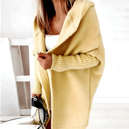 Women's Oversized Casual Coat with Hood