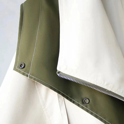 Women’s Oversized Casual Waterproof Jacket with Hood