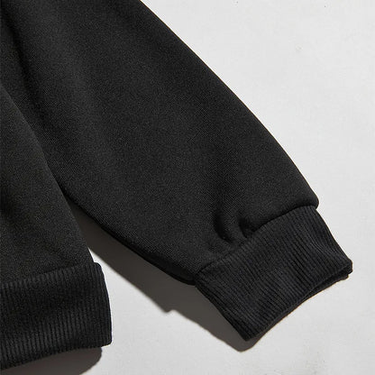 Women's Oversized Graphic Hoodie with Drawstring
