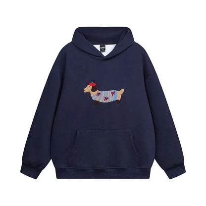 Women's Oversized Hoodie with Balloon Sleeves and Relaxed Fit
