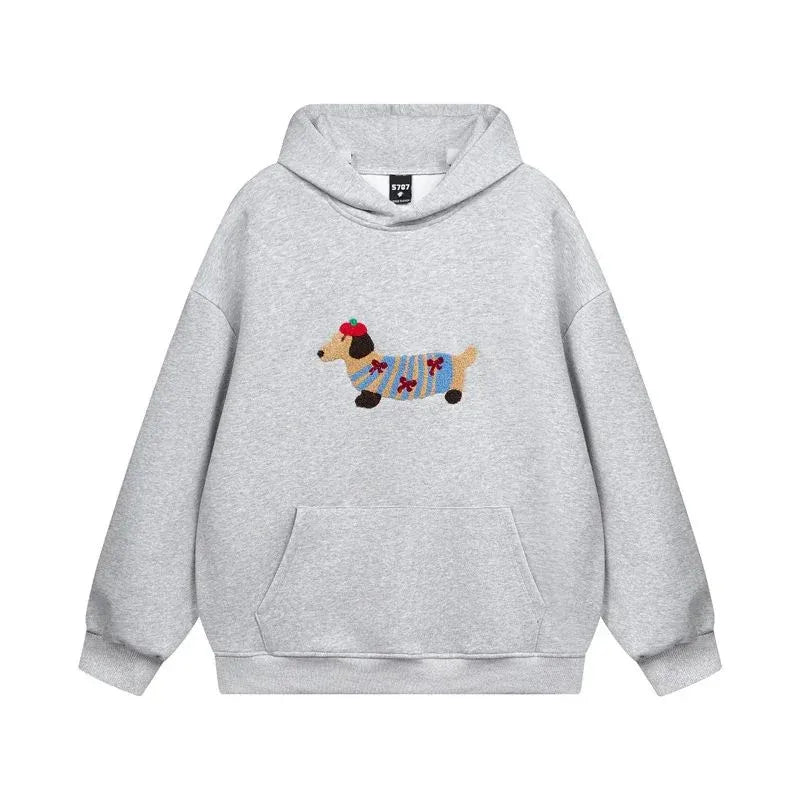 Women's Oversized Hoodie with Balloon Sleeves and Relaxed Fit