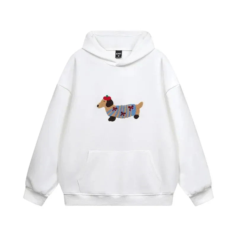 Women's Oversized Hoodie with Balloon Sleeves and Relaxed Fit