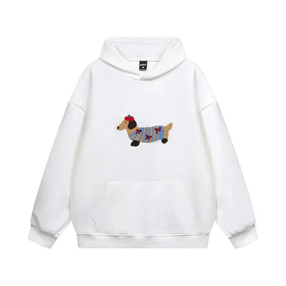 Women's Oversized Hoodie with Balloon Sleeves and Relaxed Fit