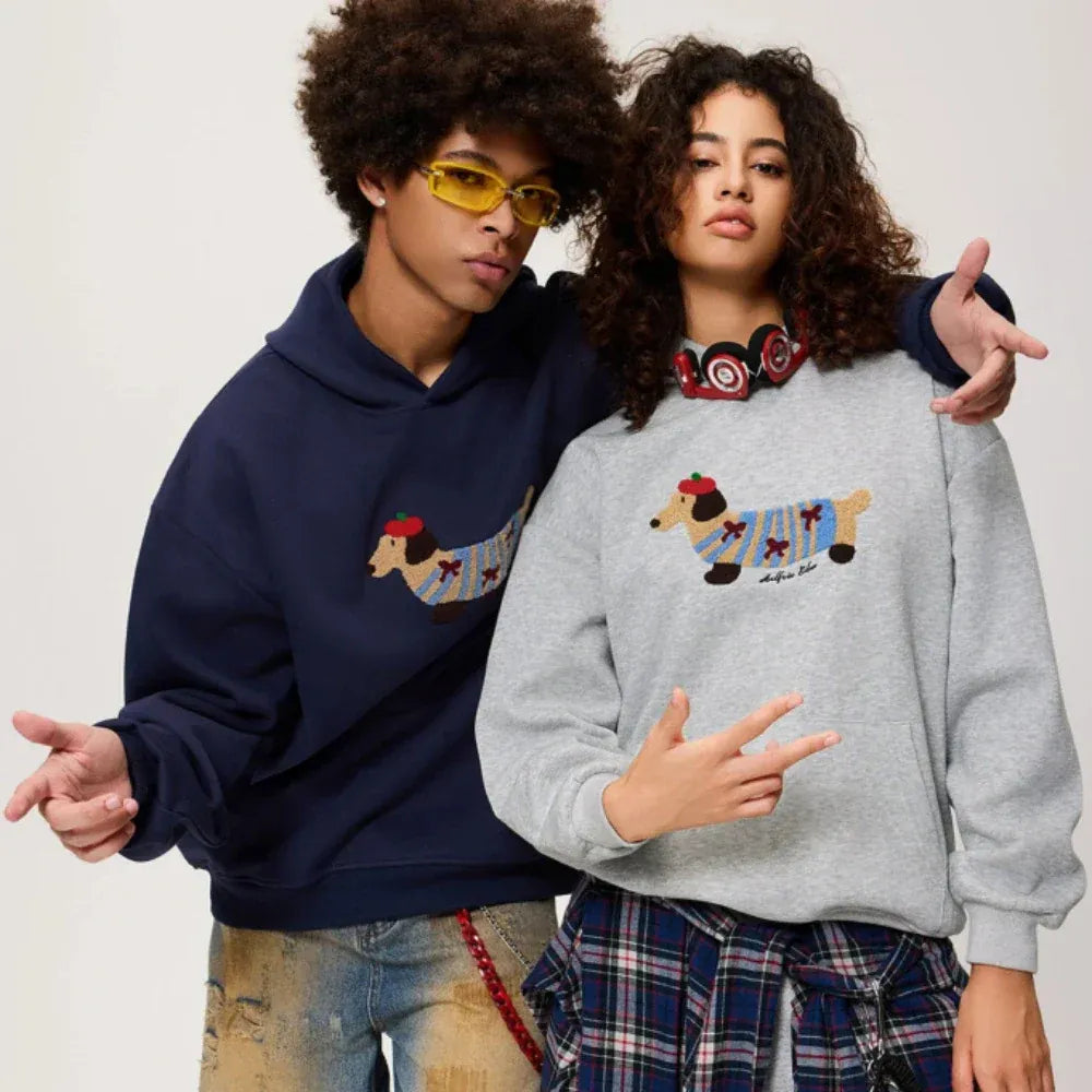 Women's Oversized Hoodie with Balloon Sleeves and Relaxed Fit