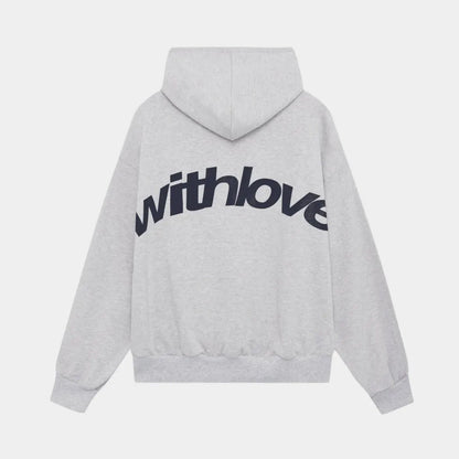 Women's Oversized Hoodie with Balloon Sleeves and Soft Touch Fabric