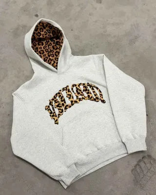 Women's Oversized Hoodie with Soft Touch Fabric and Long Sleeves