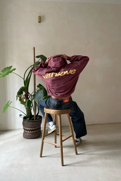Women's Oversized Hoodie with Soft Touch Fabric and Relaxed Fit