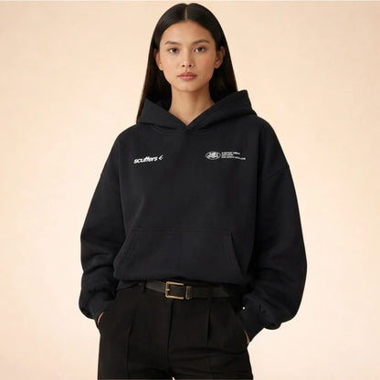 Women's Oversized Hoodie with Soft Touch Fabric and Relaxed Fit