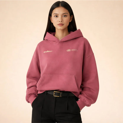 Women's Oversized Hoodie with Soft Touch Fabric and Relaxed Fit