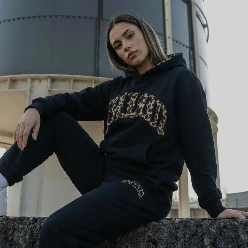 Women's Oversized Relaxed Fit Hoodie Set with Trousers