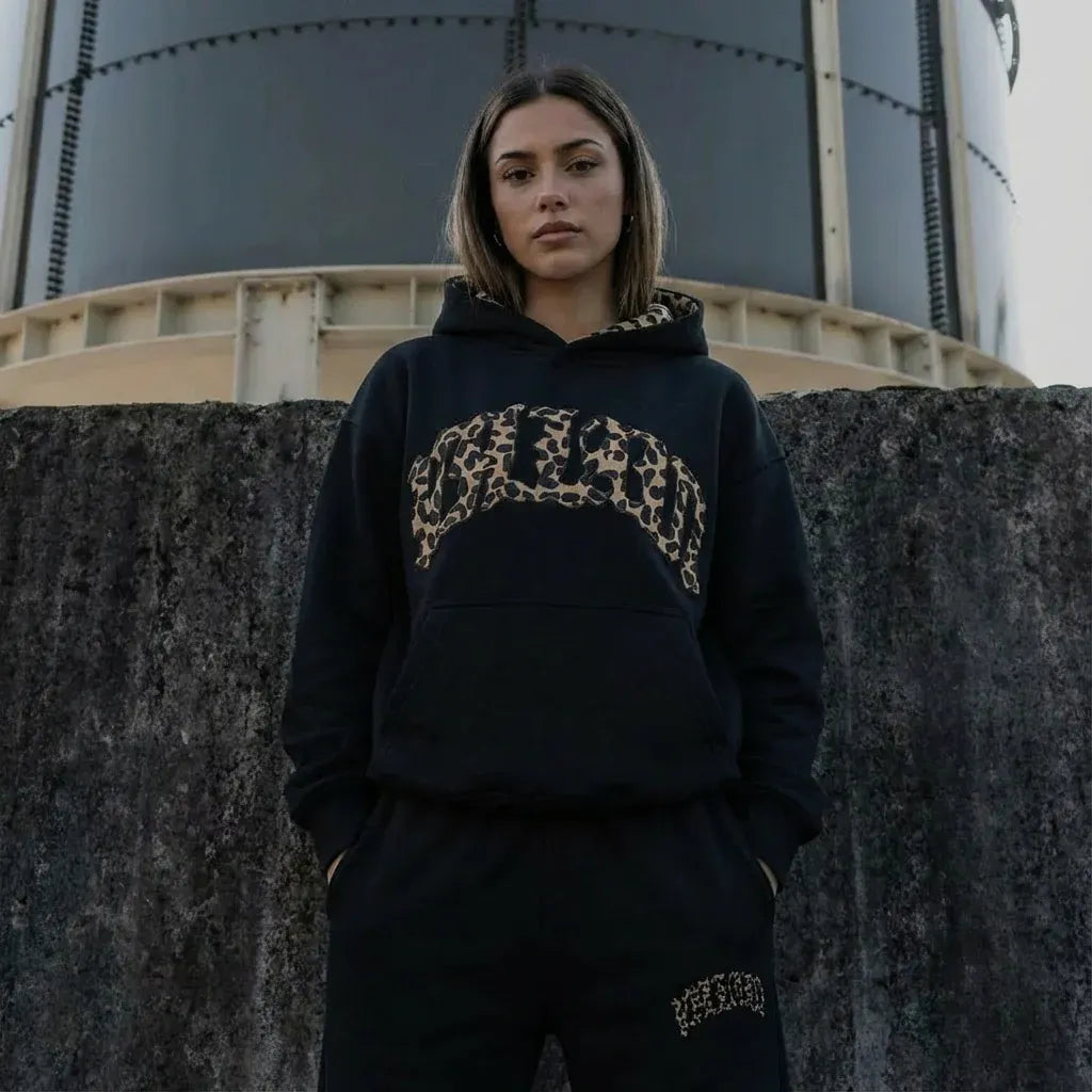 Women's Oversized Relaxed Fit Hoodie Set with Trousers