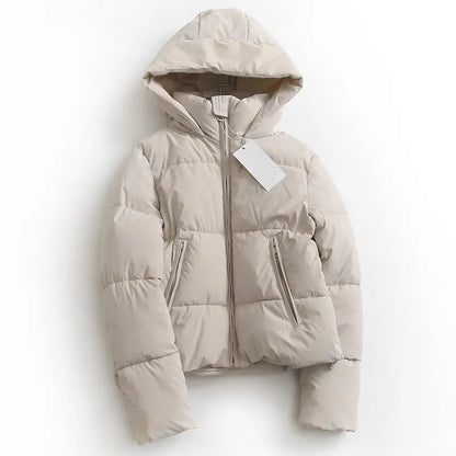 Women’s Padded Soft Winter Jacket with Hood