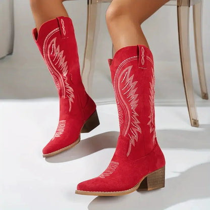 Women's Stylish Casual Boots with Block Heel