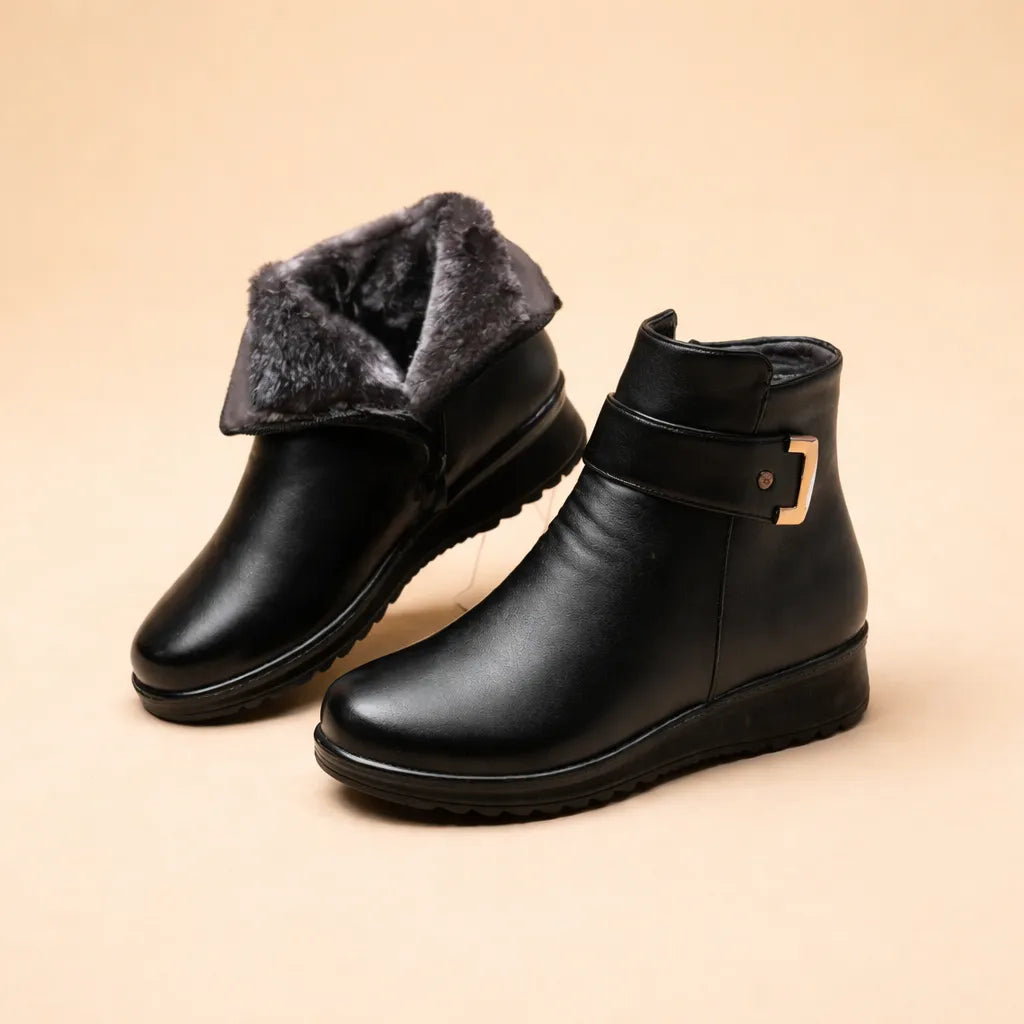 Women's Stylish Casual  Boots with Fur Lining
