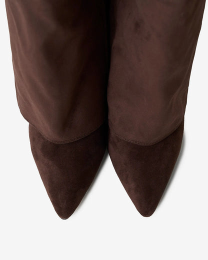 Women's Stylish Knee High Boots with Heeled Design