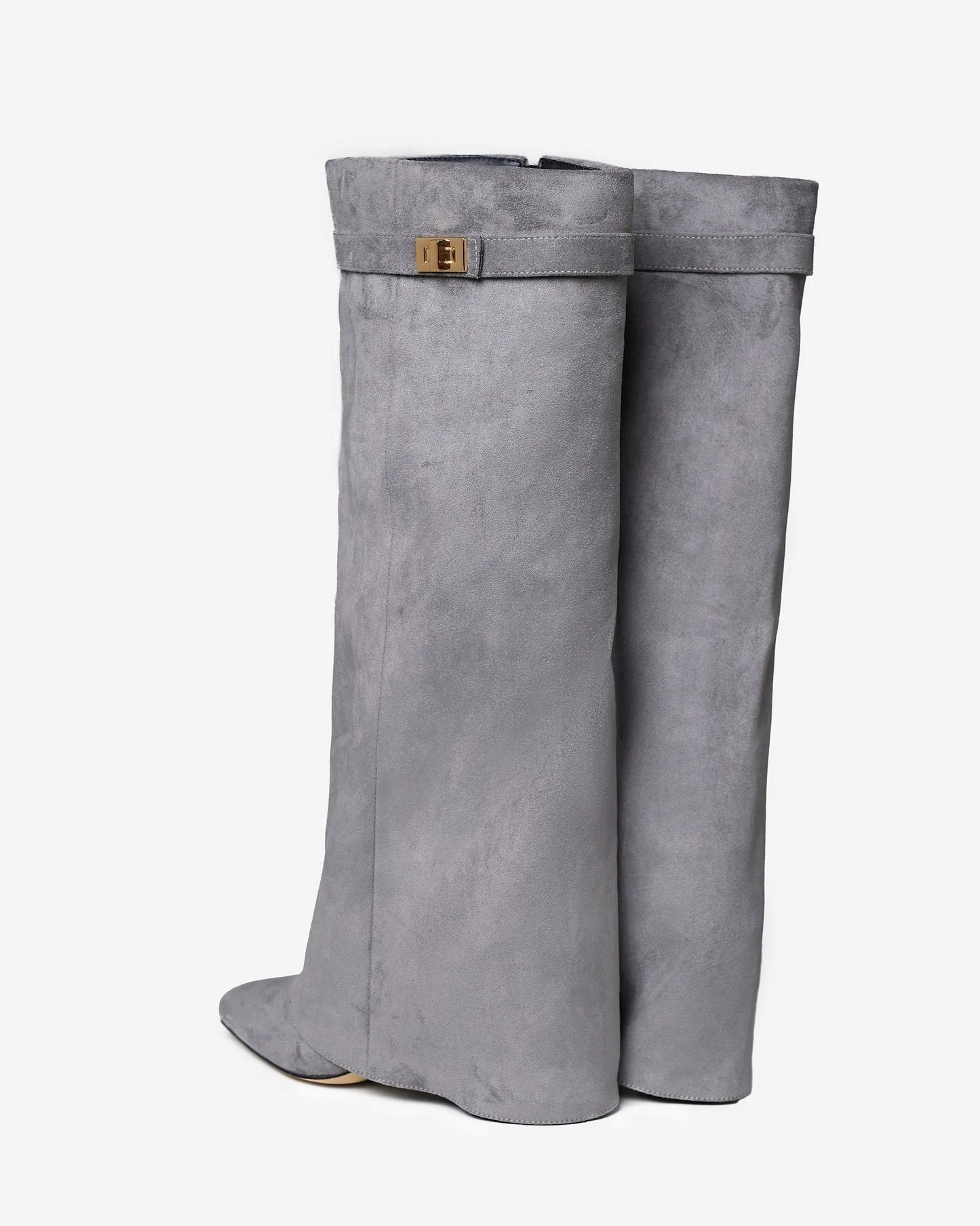 Women's Stylish Knee High Boots with Heeled Design