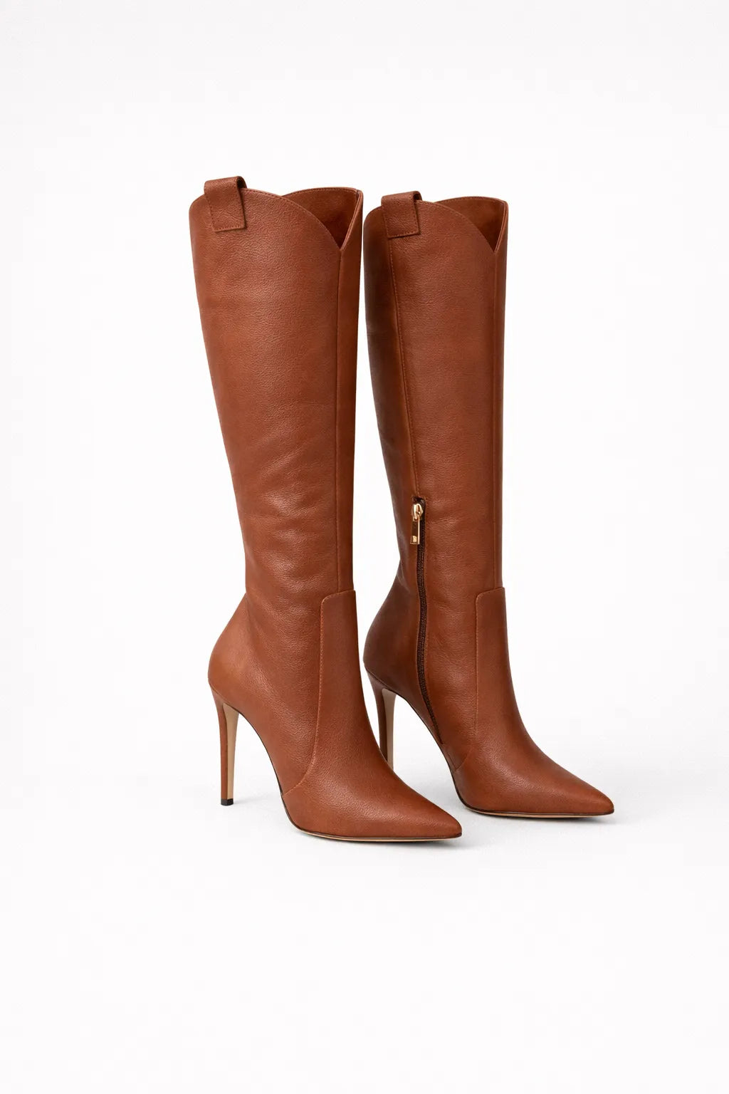 Women's Stylish Knee High Boots with Heeled Sole