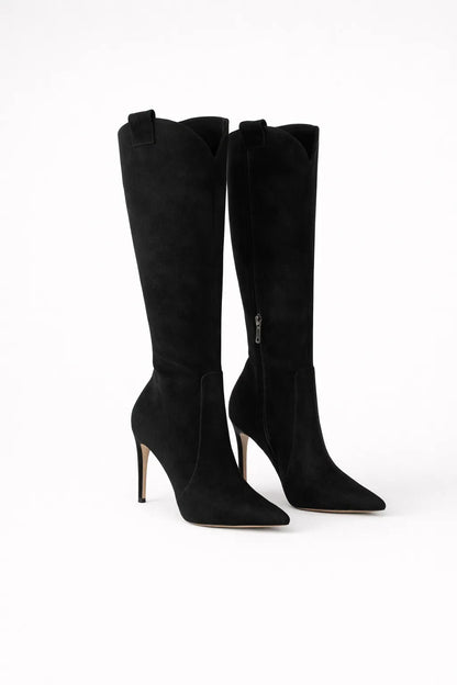 Women's Stylish Knee High Boots with Heeled Sole