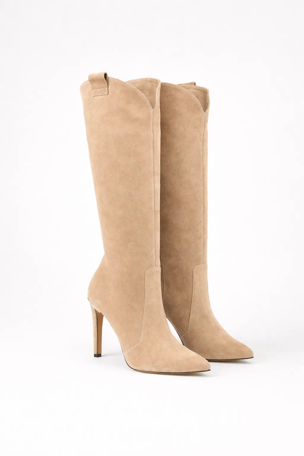 Women's Stylish Knee High Boots with Heeled Sole