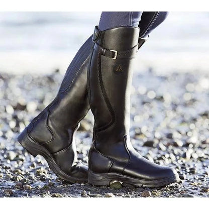 Women's Stylish Knee High Boots with Low Heel