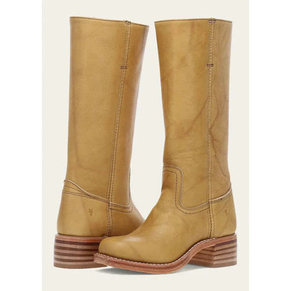 Women's Vintage Knee High Boots with Block Heel