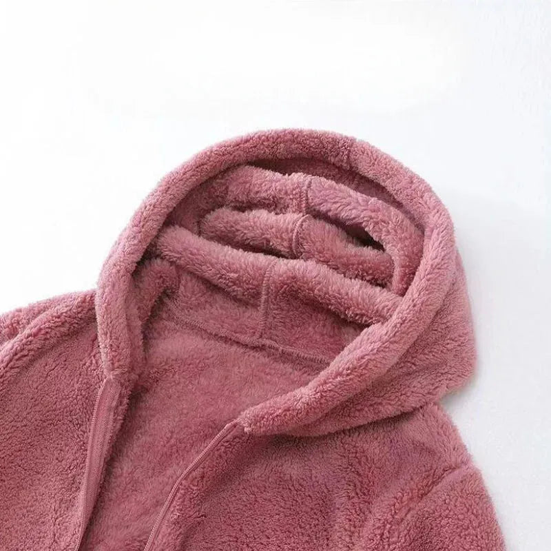 Women’s Warm Comfy Hoodie with Zip-Up