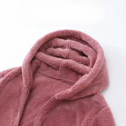 Women’s Warm Comfy Hoodie with Zip-Up