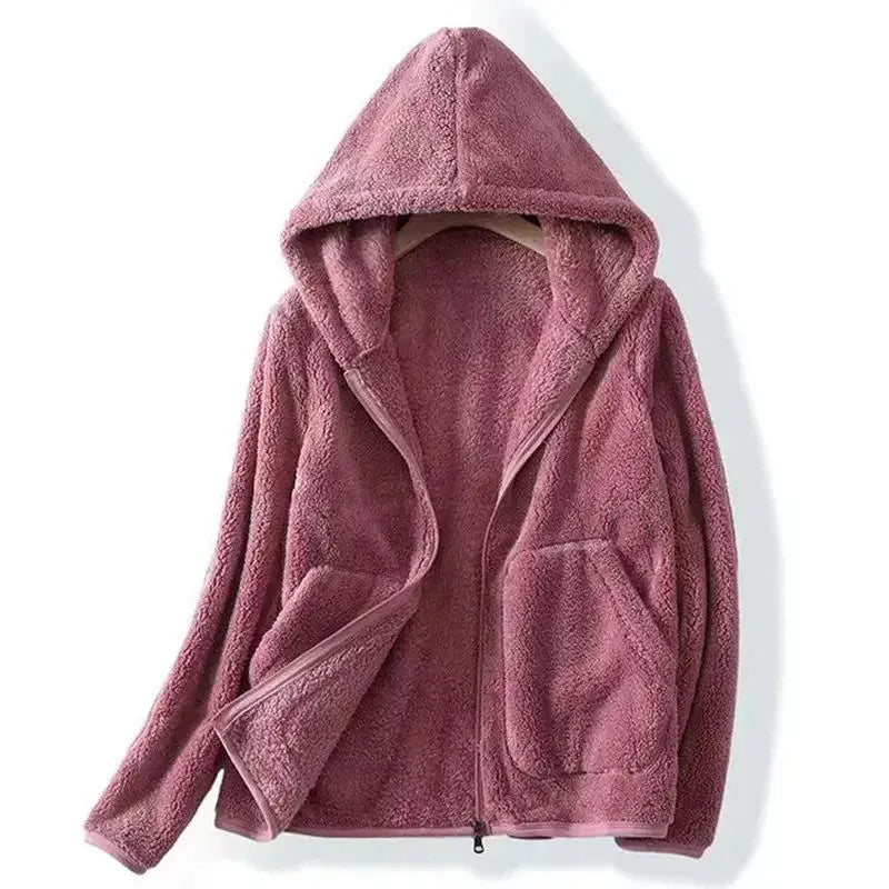 Women’s Warm Comfy Hoodie with Zip-Up