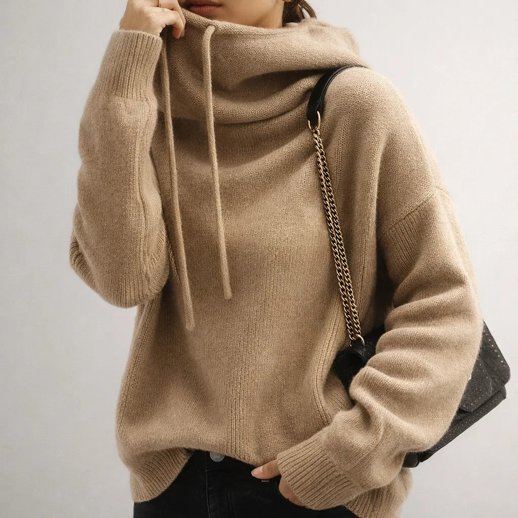 Women’s Warm Cozy Hoodie with Drawstring