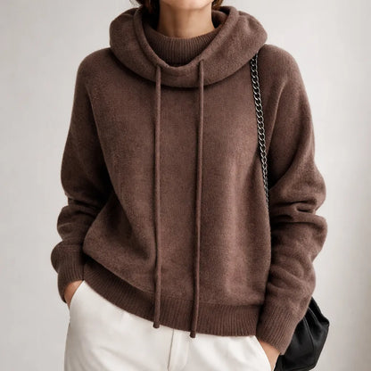 Women’s Warm Cozy Hoodie with Drawstring