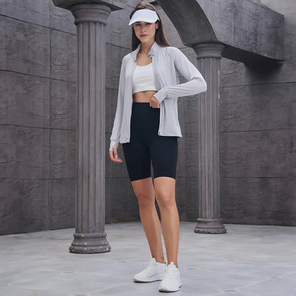 Women’s Lightweight Running Jacket with Pockets