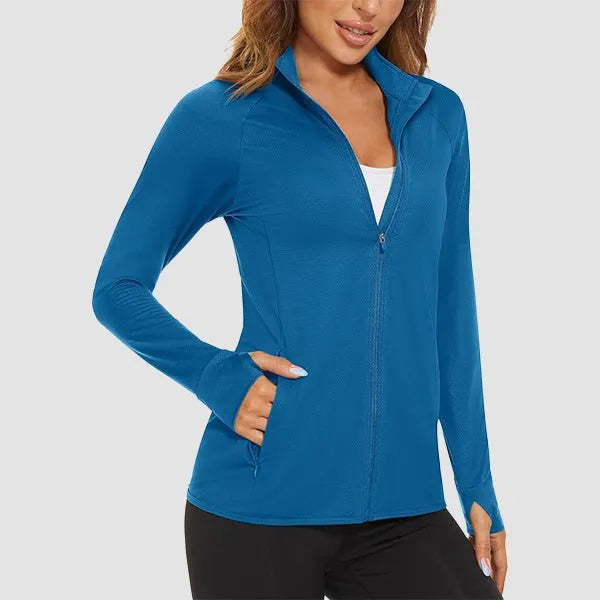 Women’s Lightweight Running Jacket with Pockets