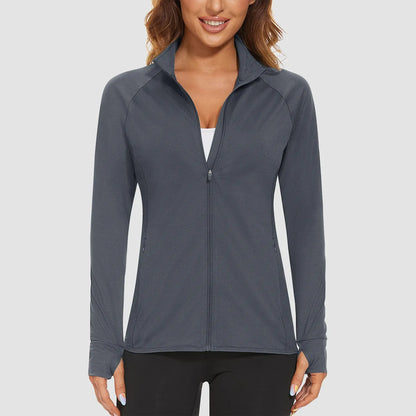 Women’s Lightweight Running Jacket with Pockets