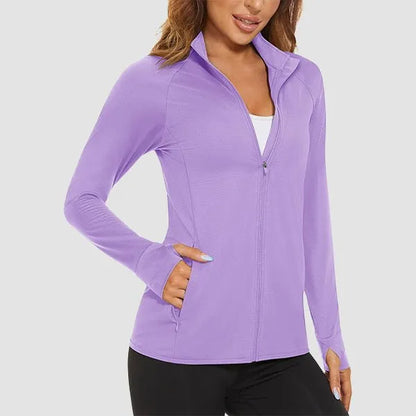 Women’s Lightweight Running Jacket with Pockets