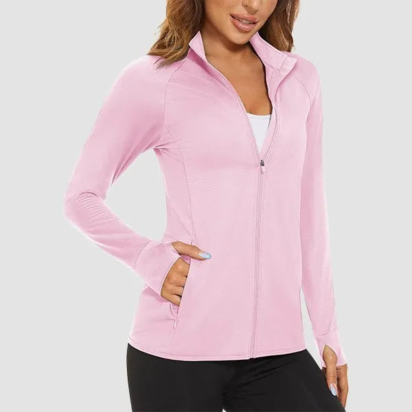 Women’s Lightweight Running Jacket with Pockets