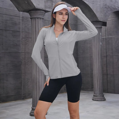 Women’s Lightweight Running Jacket with Pockets