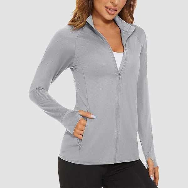 Women’s Lightweight Running Jacket with Pockets