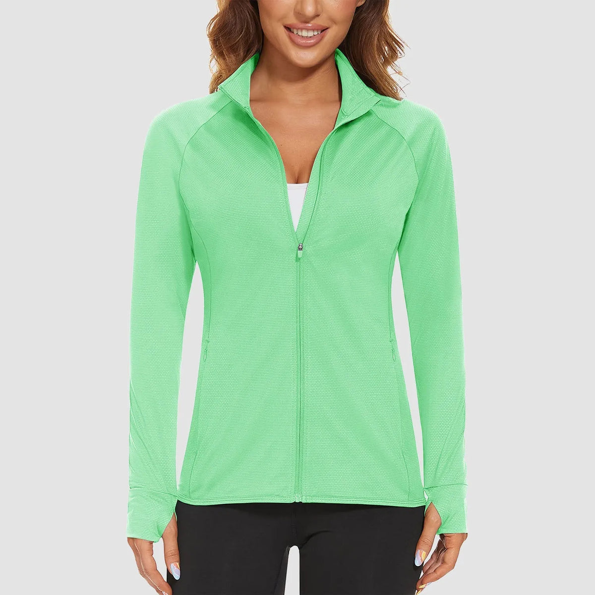 Women’s Lightweight Running Jacket with Pockets