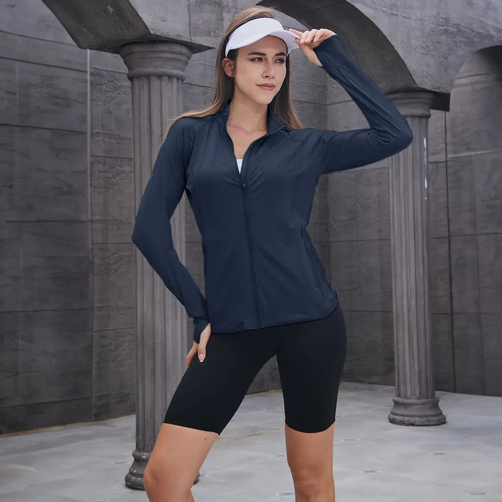 Women’s Lightweight Running Jacket with Pockets