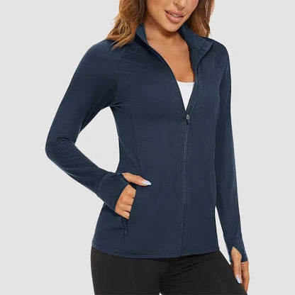 Women’s Lightweight Running Jacket with Pockets
