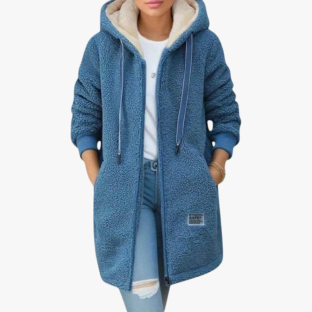 Women’s Long Casual Jacket with Hood