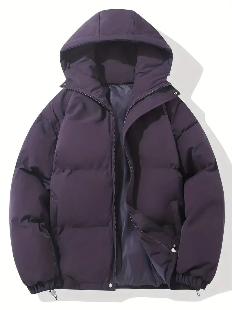 Women’s Padded Casual Winter Jacket with Hood
