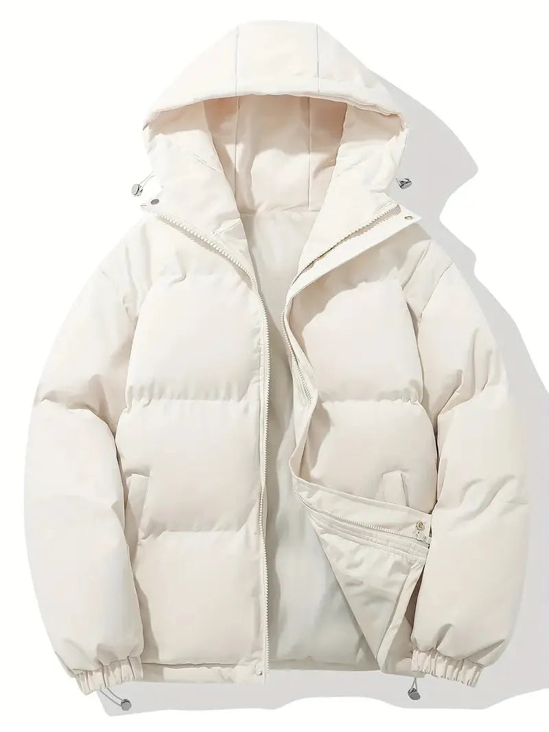 Women’s Padded Casual Winter Jacket with Hood