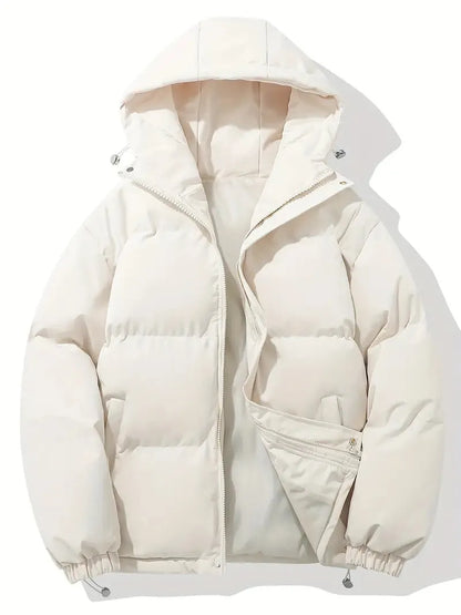 Women’s Padded Casual Winter Jacket with Hood