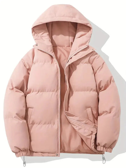 Women’s Padded Casual Winter Jacket with Hood