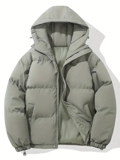 Women’s Padded Casual Winter Jacket with Hood