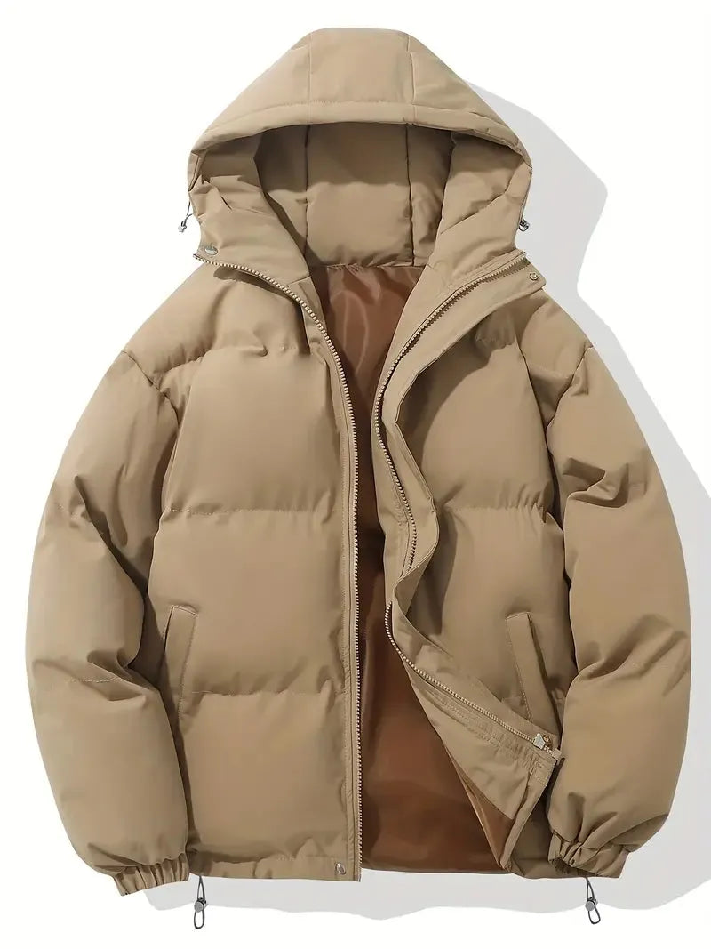 Women’s Padded Casual Winter Jacket with Hood