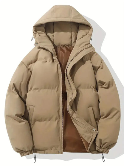 Women’s Padded Casual Winter Jacket with Hood